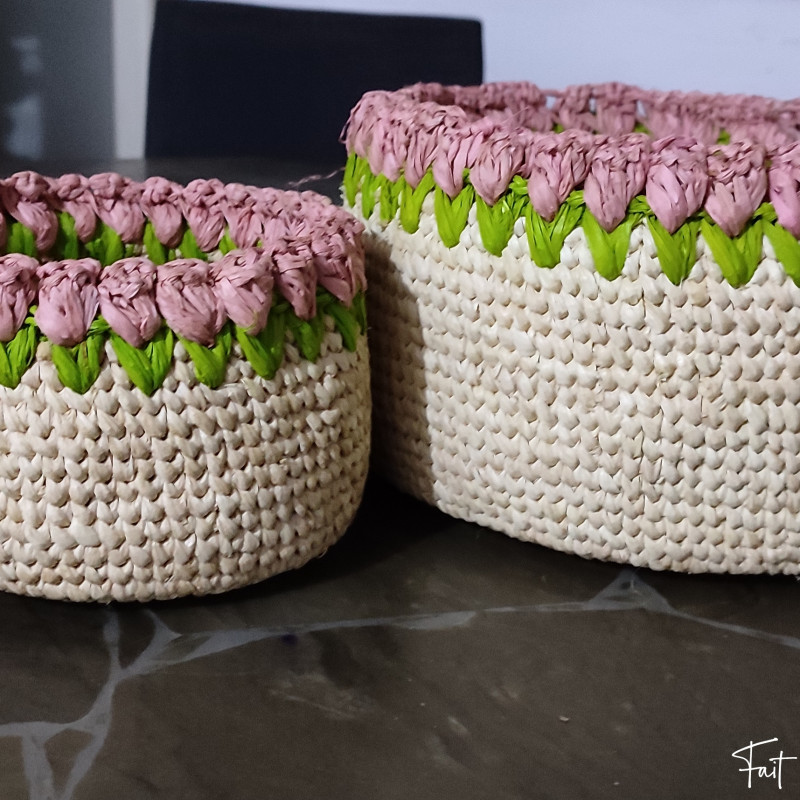 Tulipe 🌷 multi-purpose storage baskets