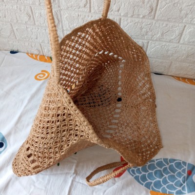 Macrame raffia bag