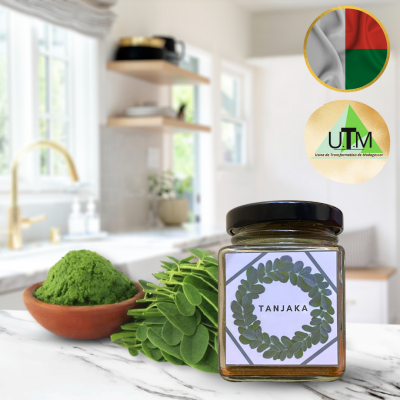 150g - Poudre de moringa : TANJAKA - Vitalité Pure