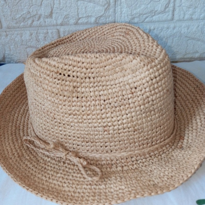 Chapeau panama raphia homme et femme