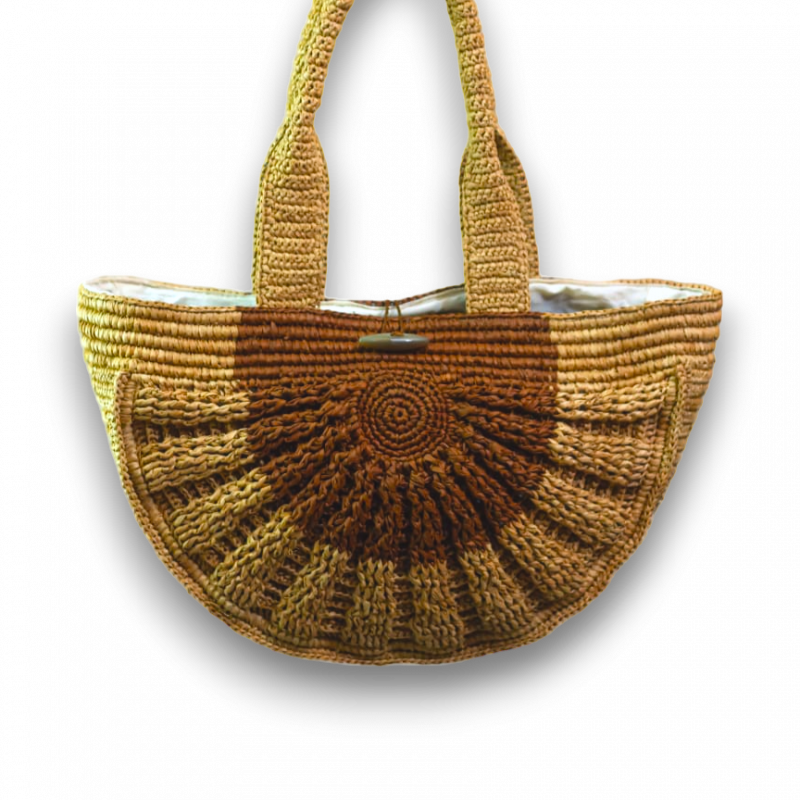 Half Moon Bag - Art-Tan-Of -Mada