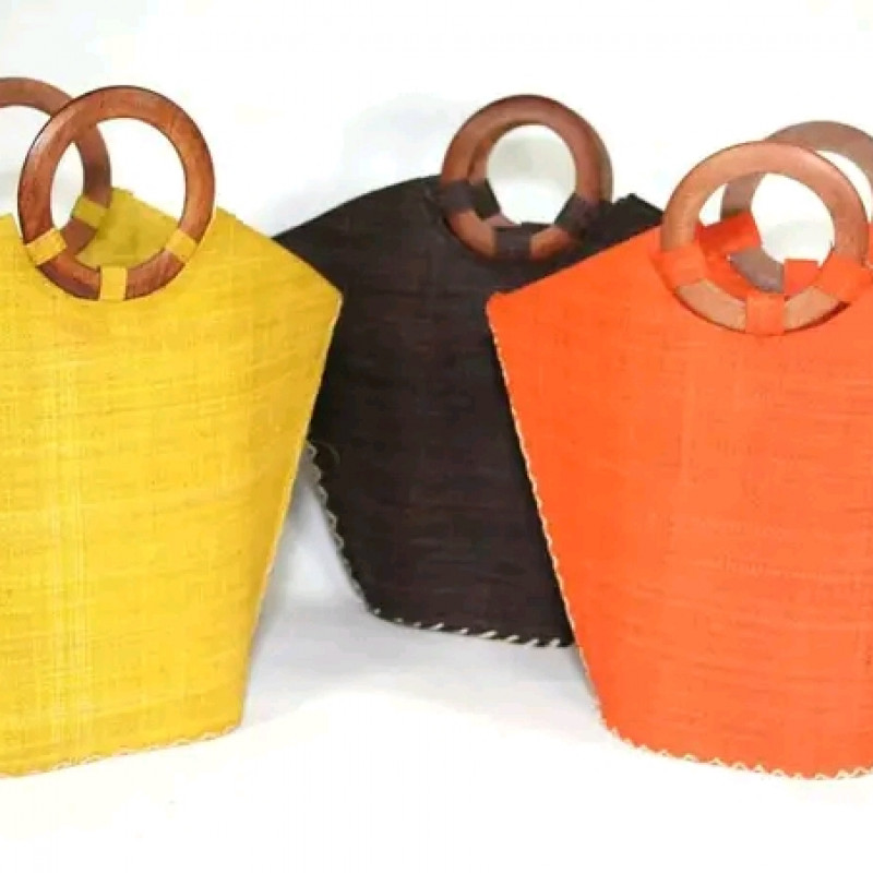 Bag made of Raffia