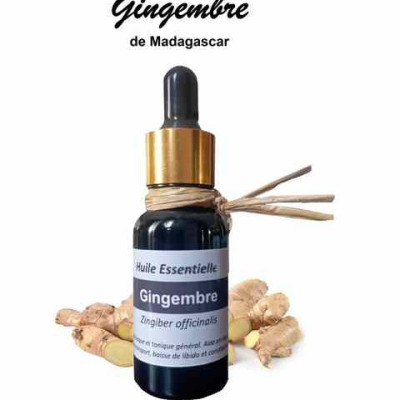 Essential oil of ginger from Madagascar