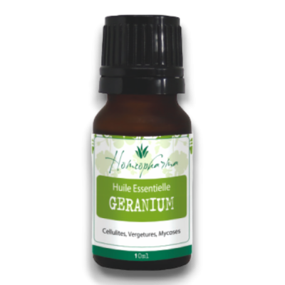 Geranium Essential oil 10ml from Madagascar -Homéopharma