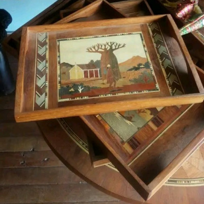 Large rosewood wood top