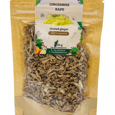 Gingembre râpé 20g