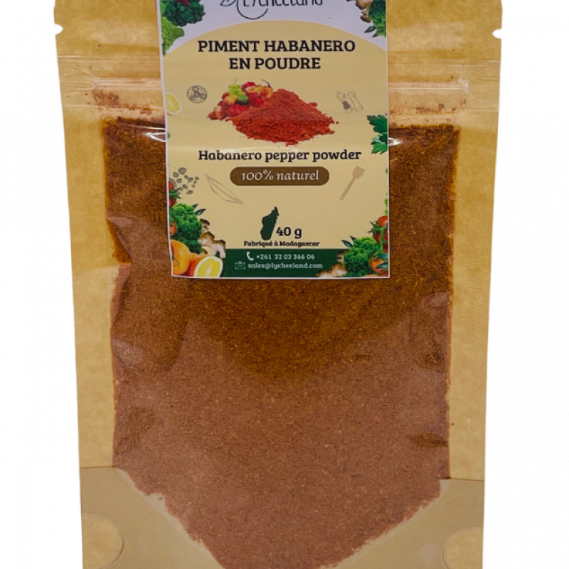 Poudre de Piment Habanero 40g