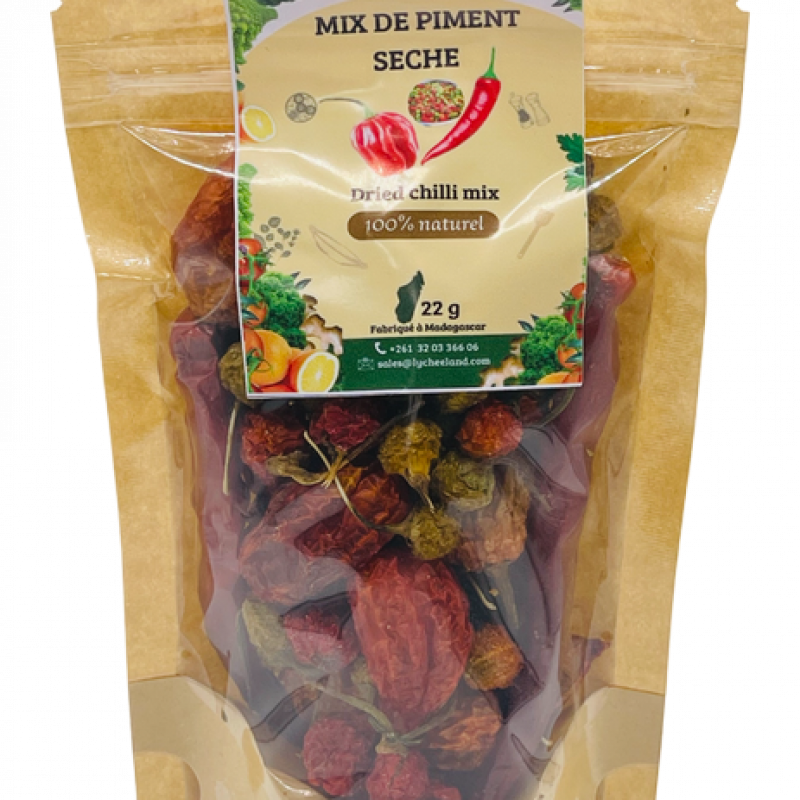 Mélanges de piments sèches 22g