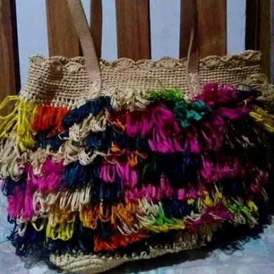 Raffia bag