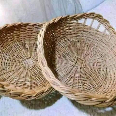 Wicker fruit basket