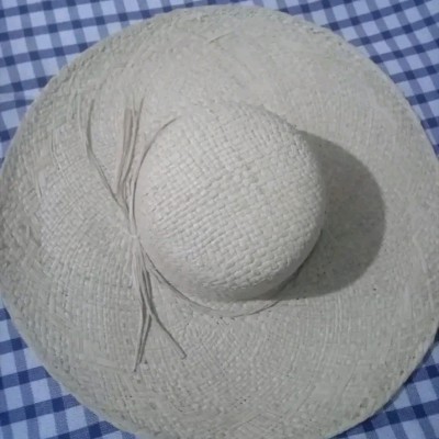 Chapeau de plage en Raphia