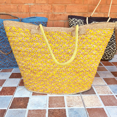 The V bag, handmade bag by Sah