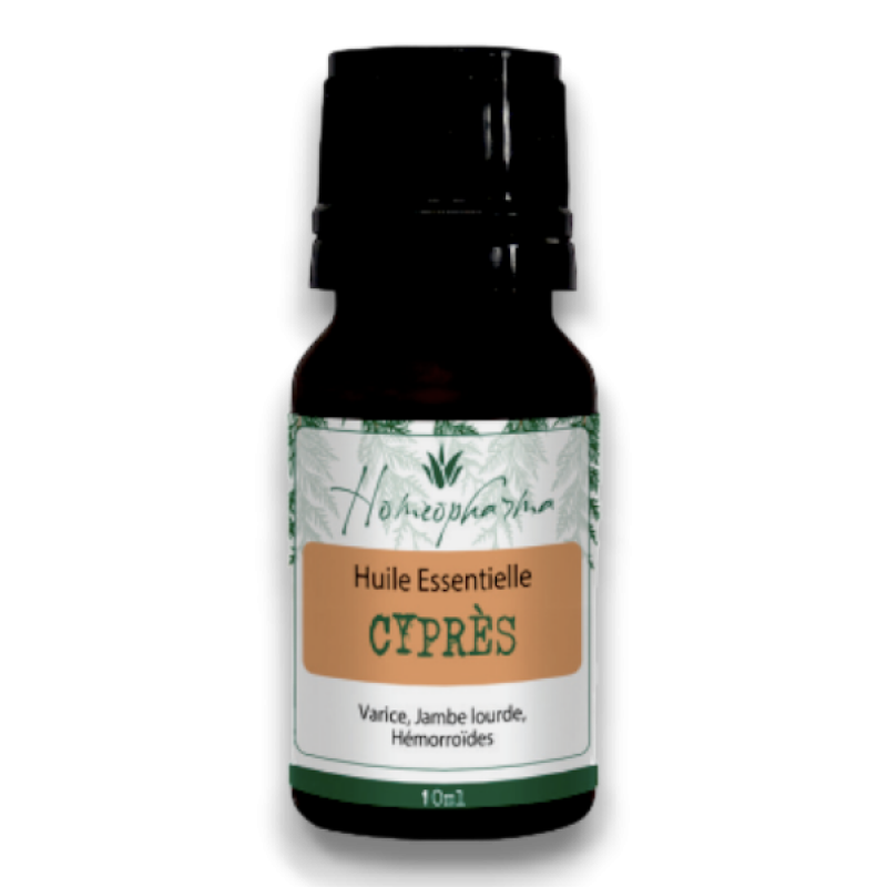 10ml of Cypress Essential oil -Homéopharma